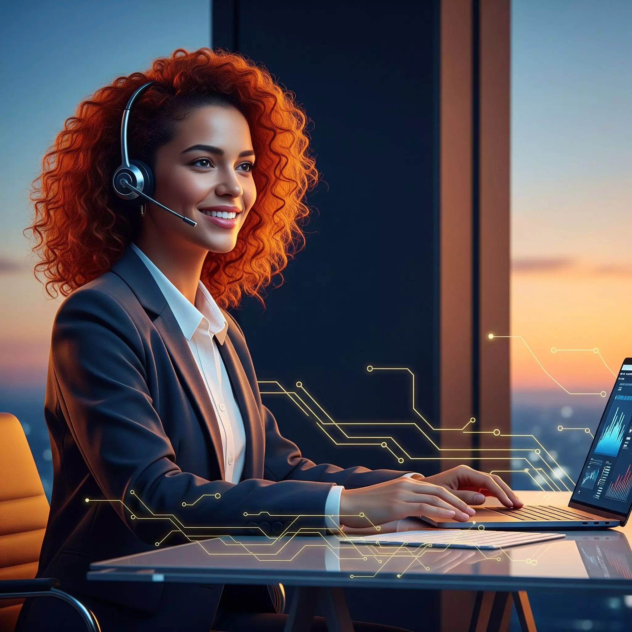 [Imagen de Formulario de contacto con fondo tecnológico]